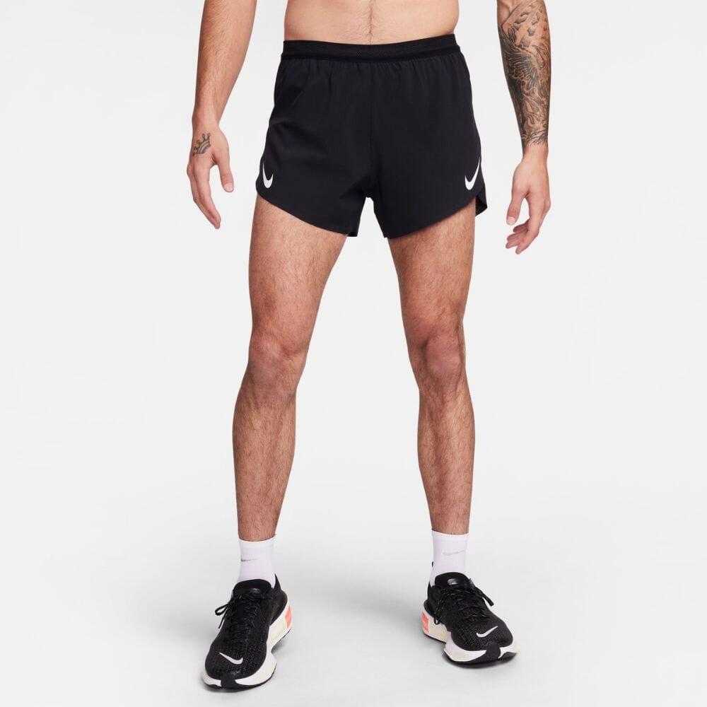 Nike fitted running shorts hotsell