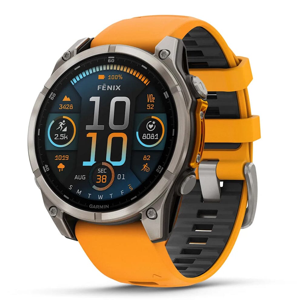 Garmin Fenix 8 - BlackToe Running#colour_sapphire-titanium-with-spark-orange-graphite-silicone-band