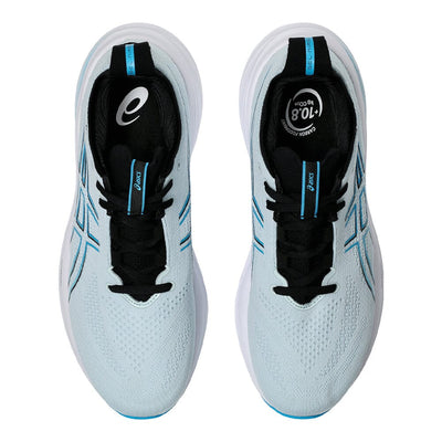 Asics Men's Gel-Nimbus 26 - BlackToe Running#colour_cool-grey-bright-cyan