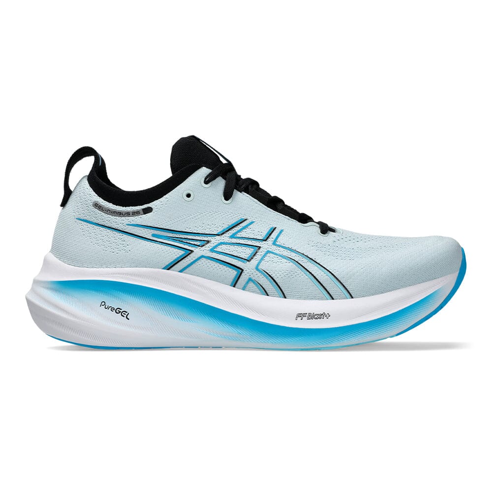 Asics Men's Gel-Nimbus 26 - BlackToe Running#colour_cool-grey-bright-cyan