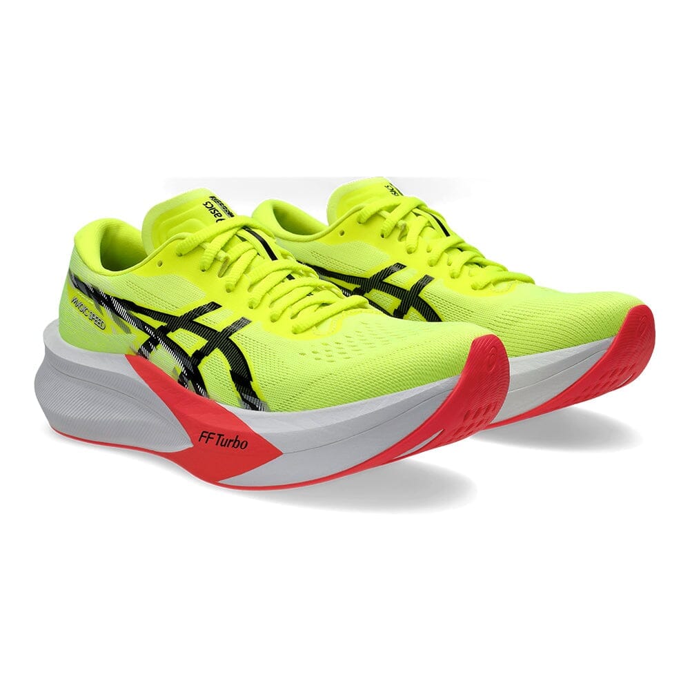 Asics Men's Magic Speed 4 - BlackToe Running#colour_safety-yellow-black