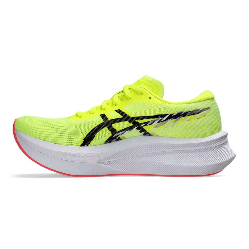 Asics Men's Magic Speed 4 - BlackToe Running#colour_safety-yellow-black