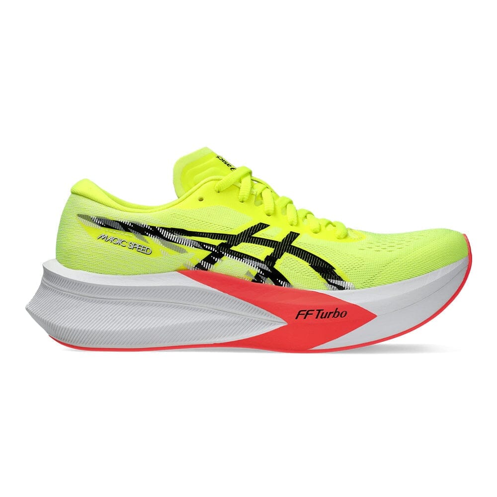 Asics Men's Magic Speed 4 - BlackToe Running#colour_safety-yellow-black