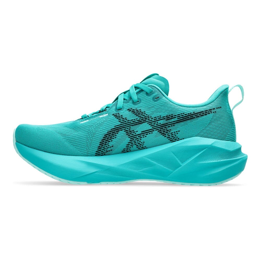 Asics Men's Novablast 5 - BlackToe Running#colour_wave-teal-black