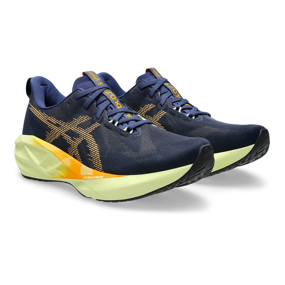 Asics Men's Novablast 5 - BlackToe Running#colour_indigo-blue-amber