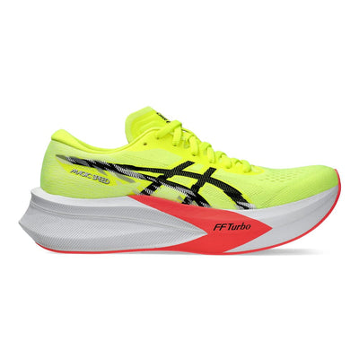 Asics Women's Magic Speed 4 - BlackToe Running#colour_safety-yellow-black