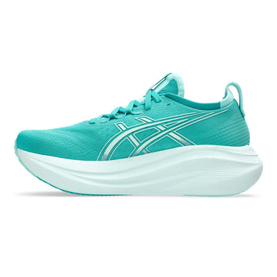 Asics Women's Gel-Nimbus 27 - BlackToe Running#colour_wave-teal-illuminate-mint