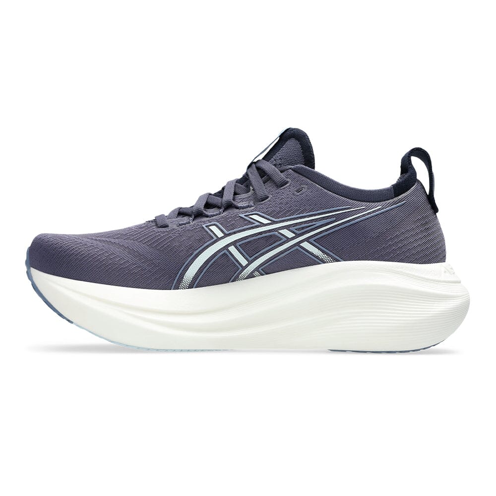 Asics Women's Gel-Nimbus 27 - BlackToe Running#colour_indigo-fog-cool-grey