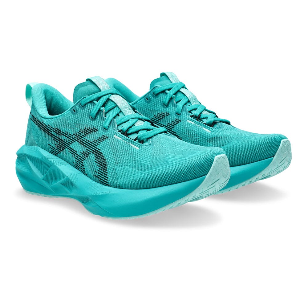 Asics Women's Novablast 5 - BlackToe Running#colour_wave-teal-black