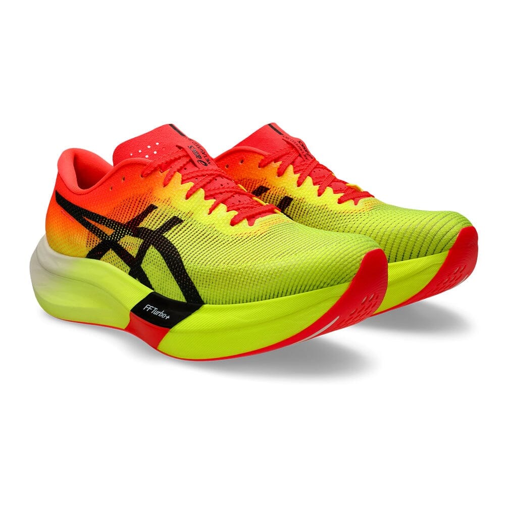 Asics Metaspeed Sky Paris - Safety Yellow & Black - BlackToe Running#colour_safety-yellow-black