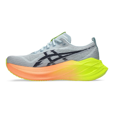 Asics Superblast 2 Paris - BlackToe Running#colour_cool-grey-safety-yellow