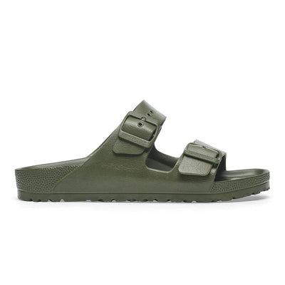 Birkenstock Women's Arizona Essentials EVA - BlackToe Running#colour_khaki