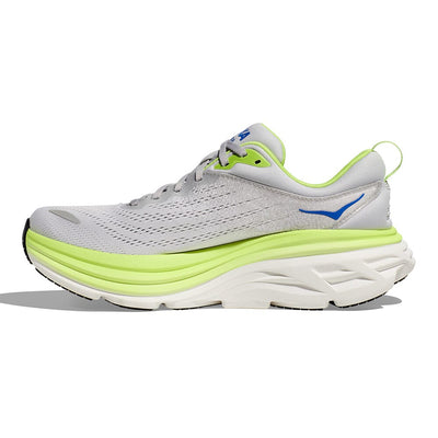 Hoka Men's Bondi 8 - BlackToe Running#colour_stardust-lettuce