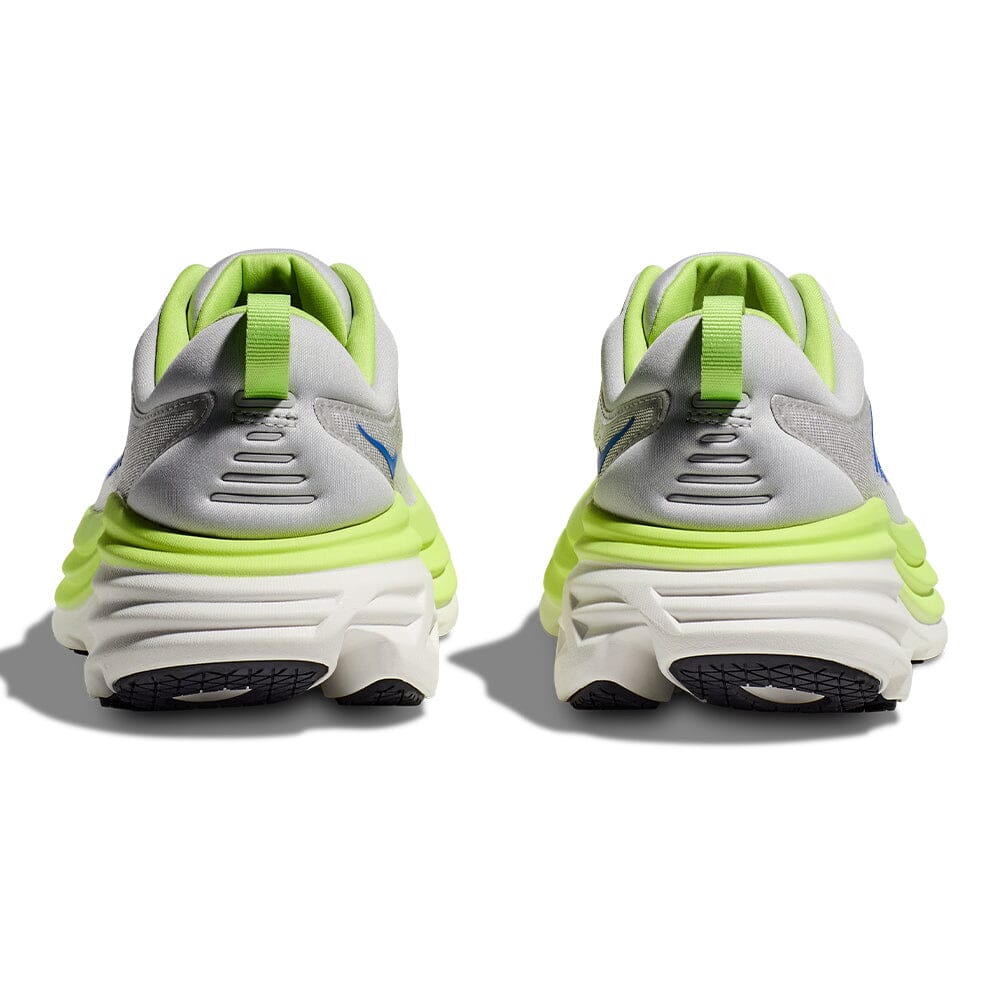 Hoka Men's Bondi 8 - BlackToe Running#colour_stardust-lettuce