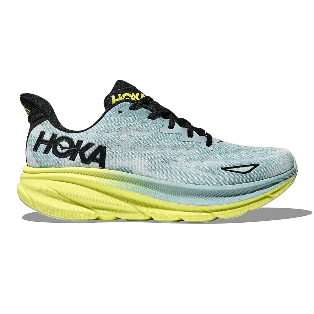 Hoka Men's Clifton 9 - BlackToe Running#colour_druzy-droplet