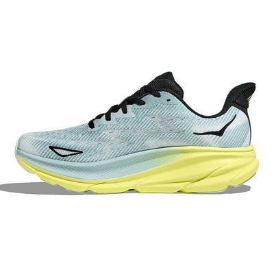 Hoka Men's Clifton 9 - BlackToe Running#colour_druzy-droplet