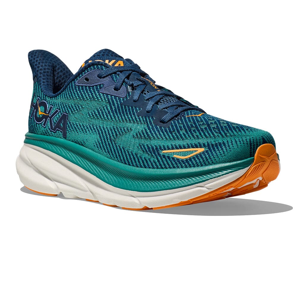 Hoka Men's Clifton 9 - BlackToe Running#colour_midnight-oceanic