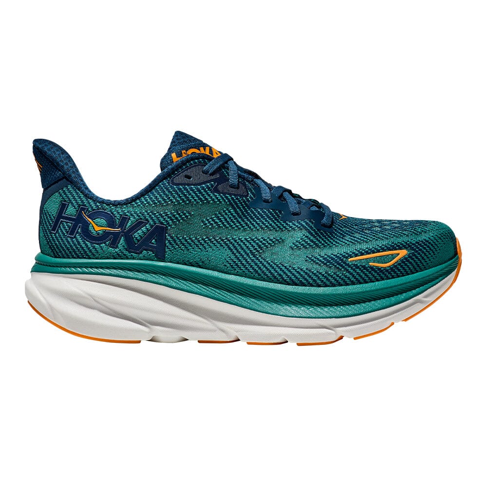 Hoka Men's Clifton 9 - BlackToe Running#colour_midnight-oceanic