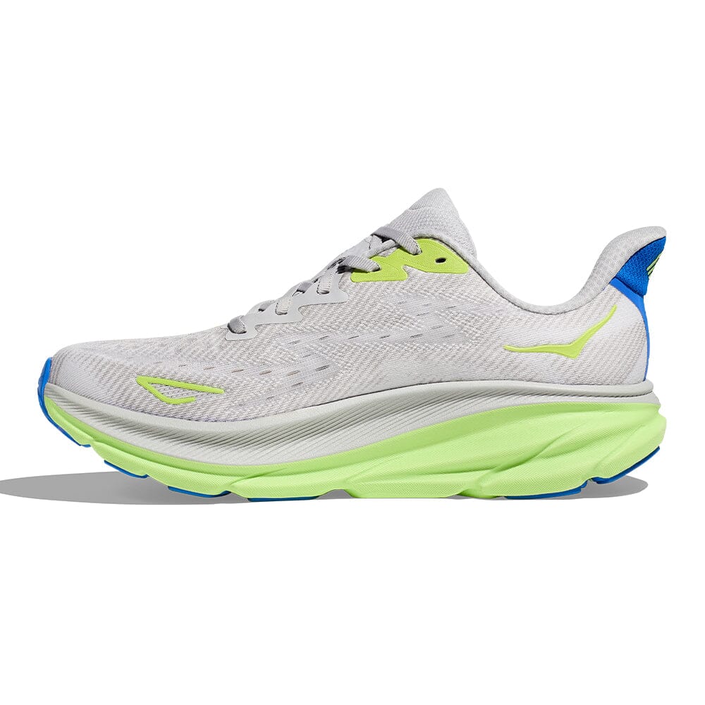 Hoka Men's Clifton 9 - BlackToe Running#colour_stardust-electric-cobalt