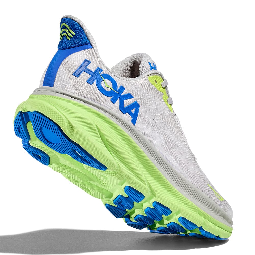 Hoka Men's Clifton 9 - BlackToe Running#colour_stardust-electric-cobalt