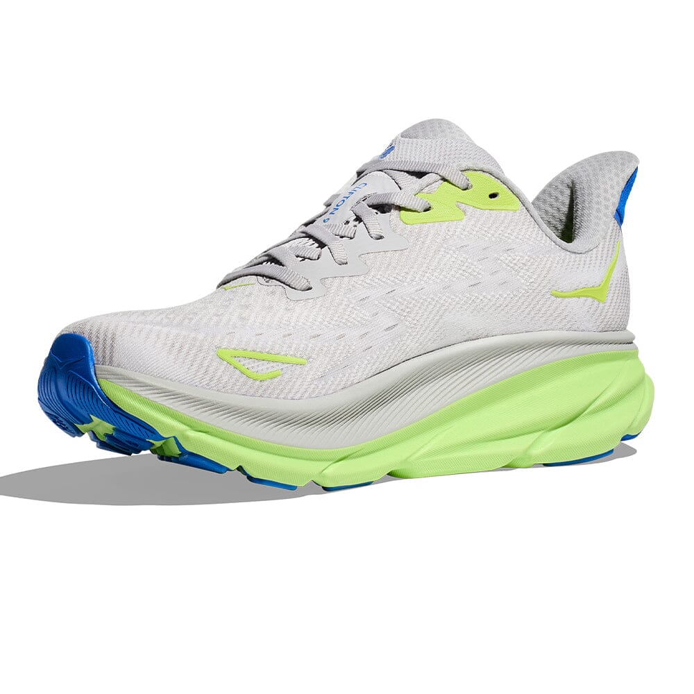 Hoka Men's Clifton 9 - BlackToe Running#colour_stardust-electric-cobalt