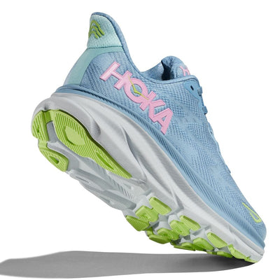 Hoka Women's Clifton 9 Women's Shoes - BlackToe Running#colour_dusk-twilight-pink