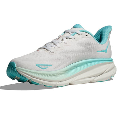 Hoka Women's Clifton 9 - BlackToe Running#colour_frost-rose-gold