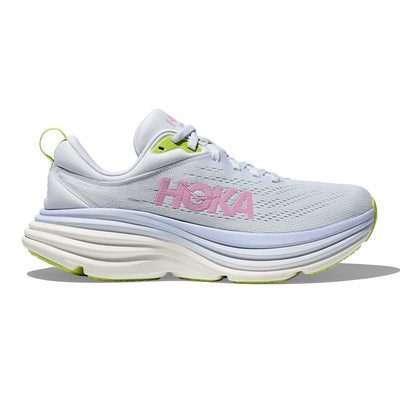 Hoka Women's Bondi 8 - BlackToe Running#colour_sea-ice-pink-twilight