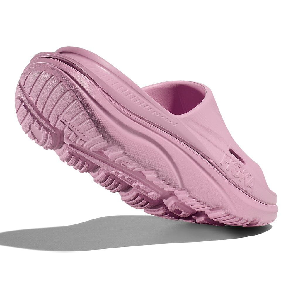 Hoka Ora Recovery Slide 3 - Pink - BlackToe Running#colour_pink-twilight