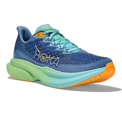 Hoka Men's Mach 6 Men's Shoes - BlackToe Running#colour_dusk-shadow