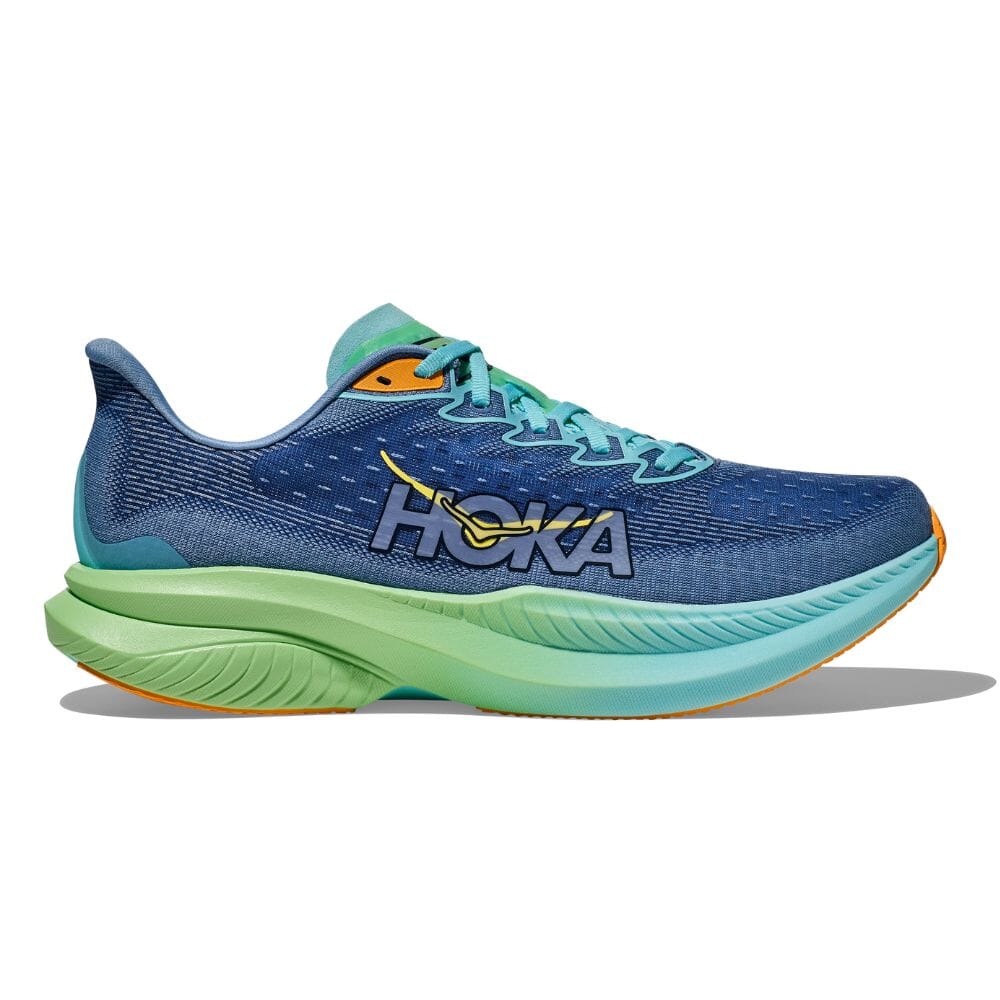 Hoka Men's Mach 6 Men's Shoes - BlackToe Running#colour_dusk-shadow