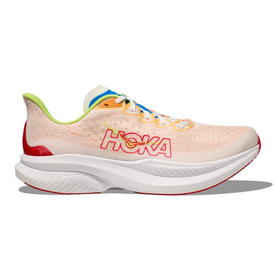 Hoka Men's Mach 6 - BlackToe Running#colour_white-solar-flare