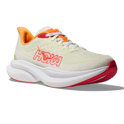 Hoka Women's Mach 6 - BlackToe Running#colour_white-lettuce