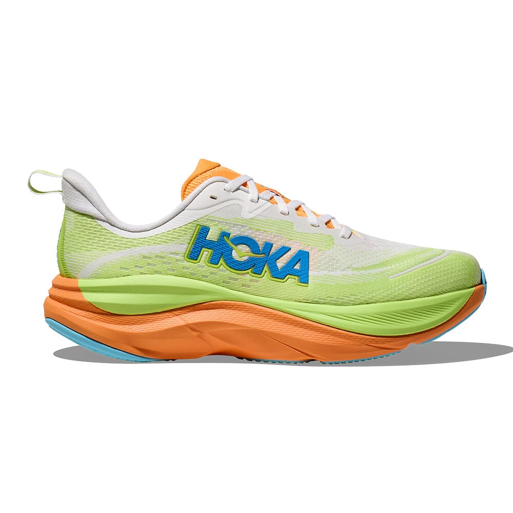 Hoka Men's Skyflow - BlackToe Running#colour_frost-solar-flare