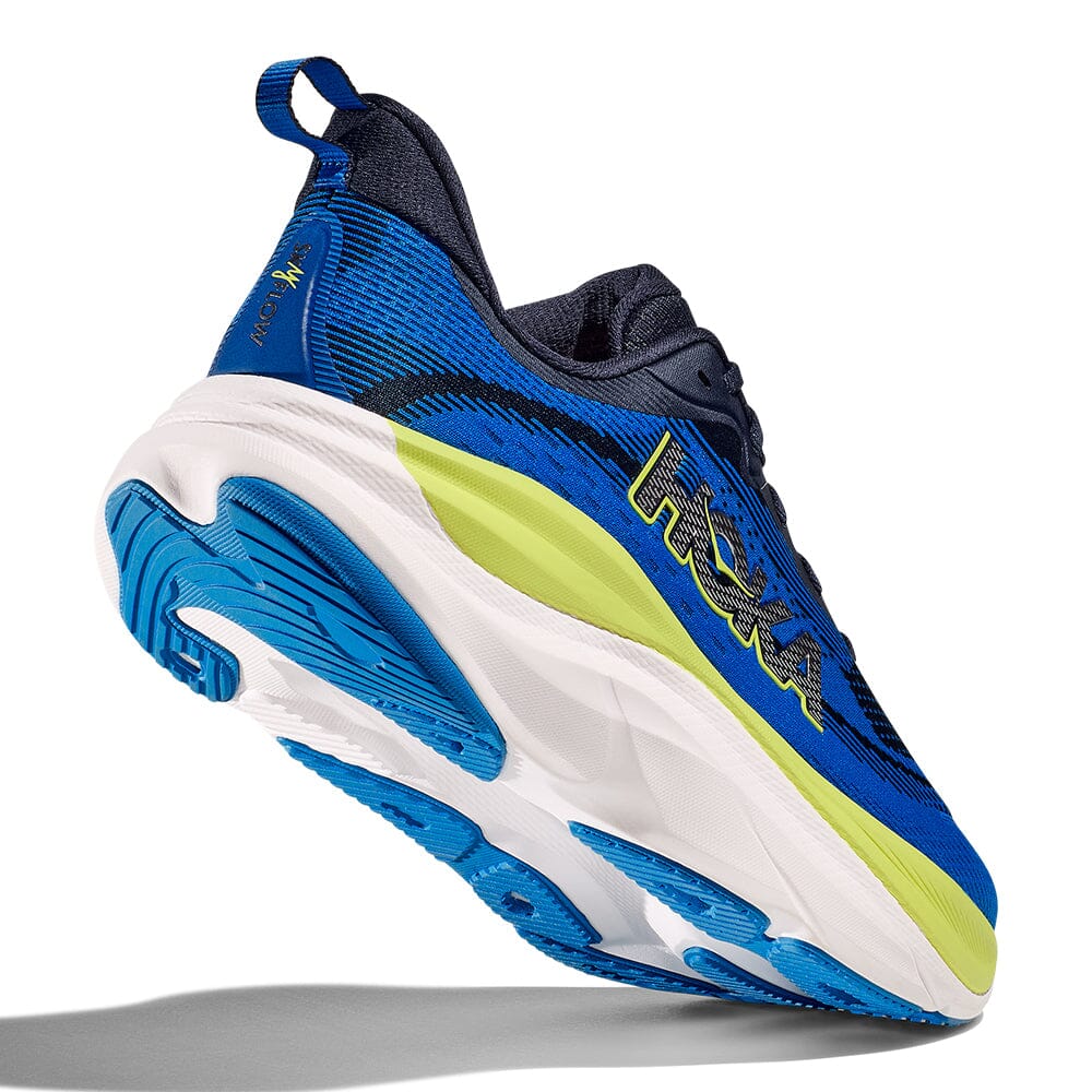 Hoka Men's Skyflow - BlackToe Running#colour_varsity-navy-electric-cobalt