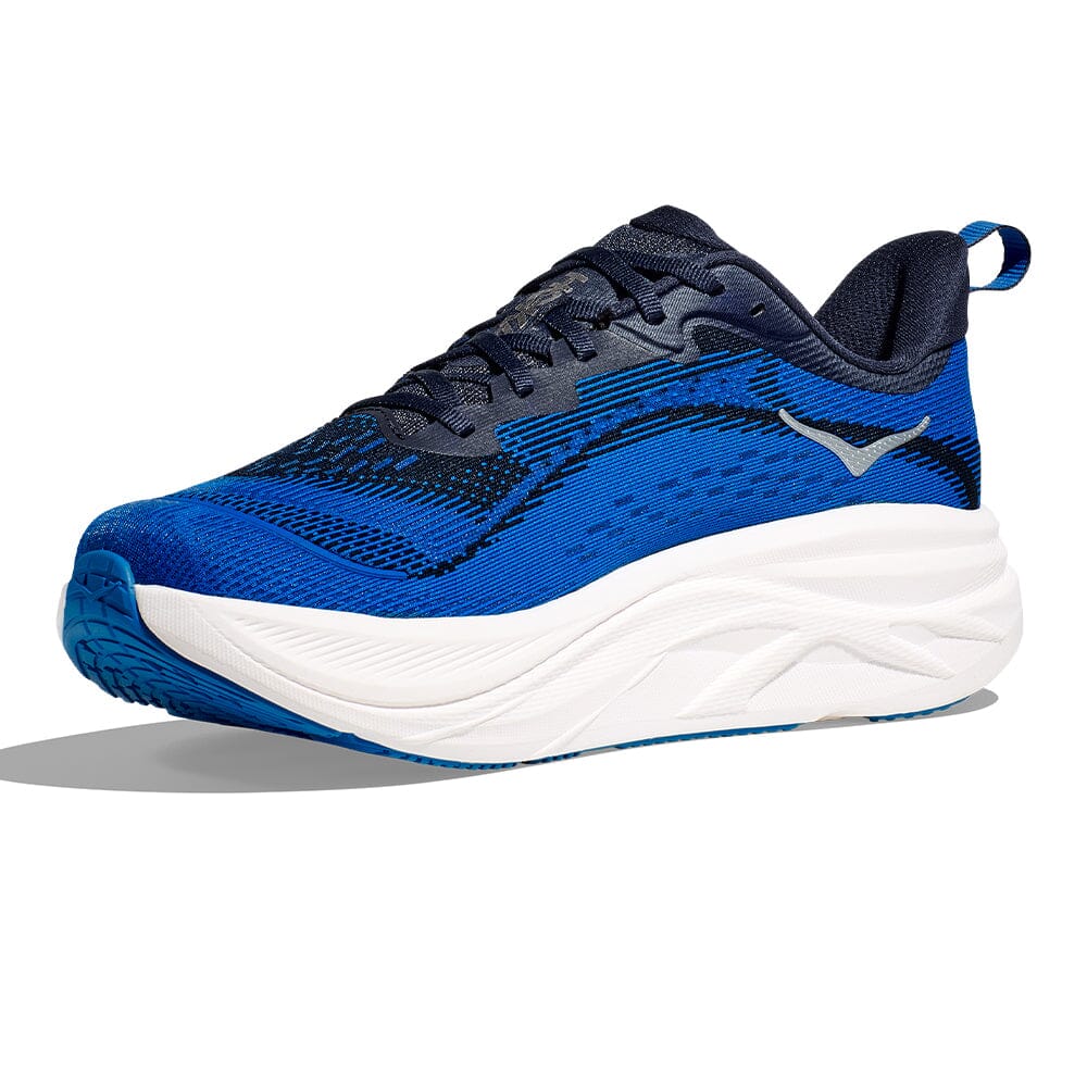 Hoka Men's Skyflow - BlackToe Running#colour_varsity-navy-electric-cobalt