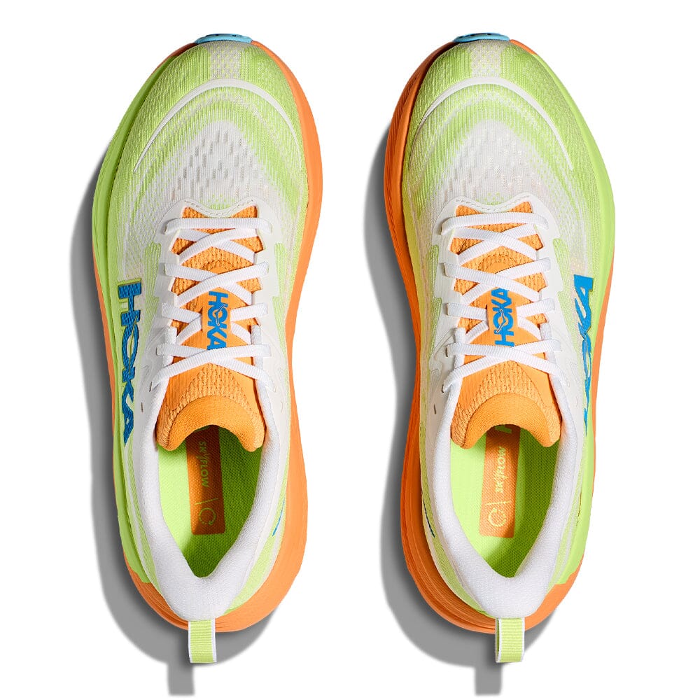 Hoka Women's Skyflow - BlackToe Running#colour_frost-solar-flare