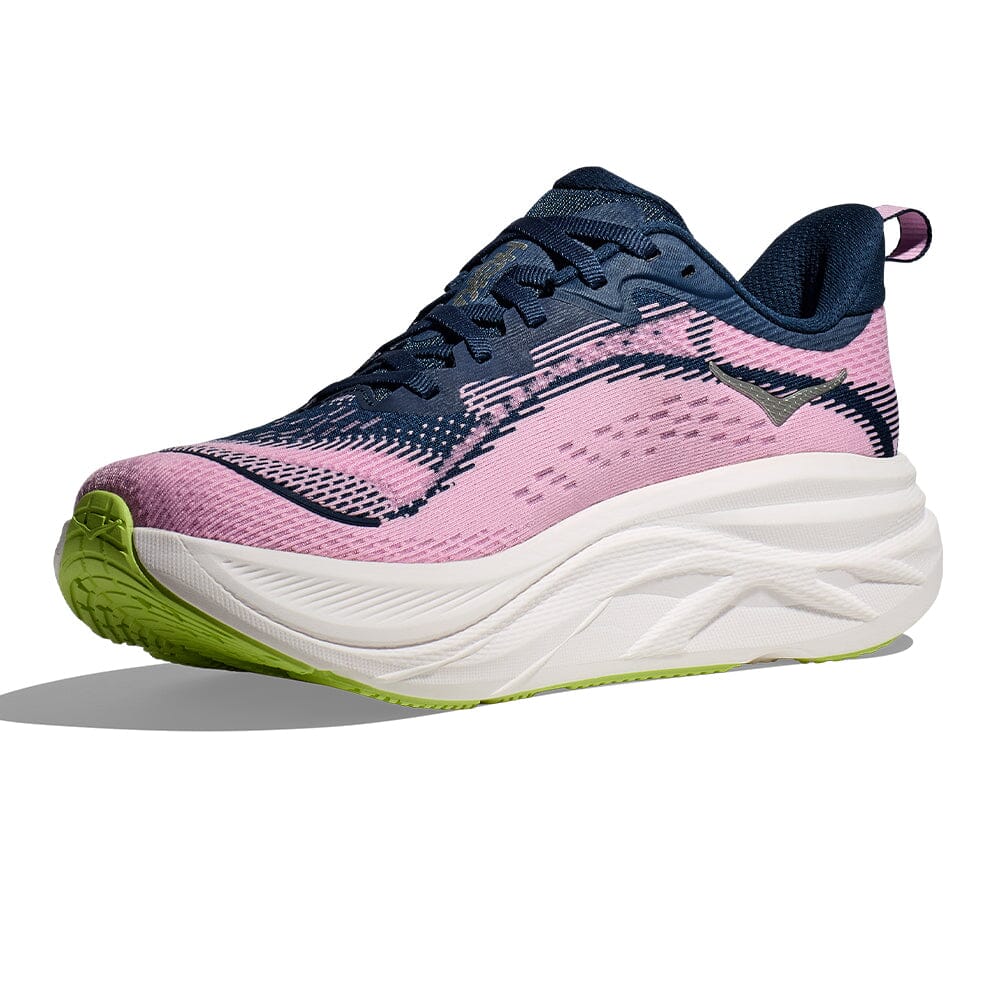 Hoka Women's Skyflow - BlackToe Running#colour_midnight-pink-twilight