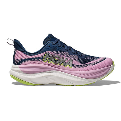 Hoka Women's Skyflow - BlackToe Running#colour_midnight-pink-twilight