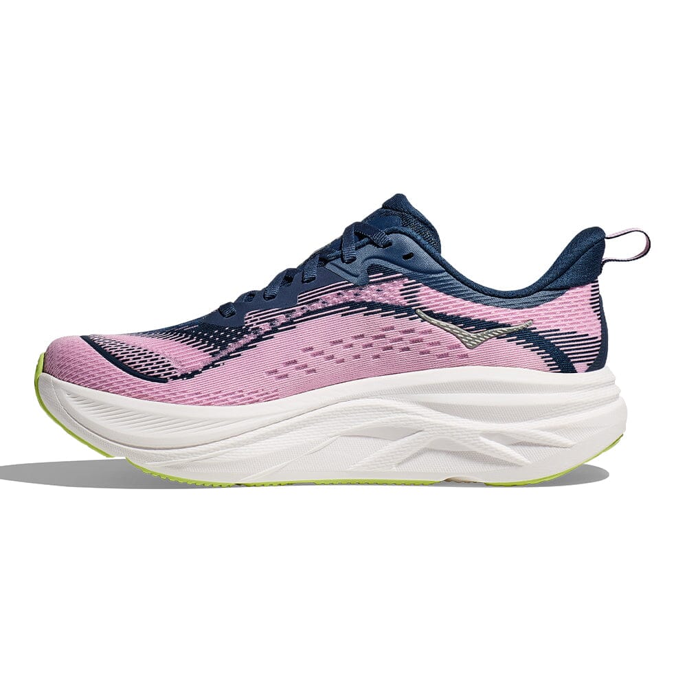 Hoka Women's Skyflow - BlackToe Running#colour_midnight-pink-twilight