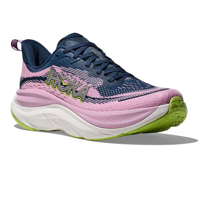 Hoka Women's Skyflow - BlackToe Running#colour_midnight-pink-twilight