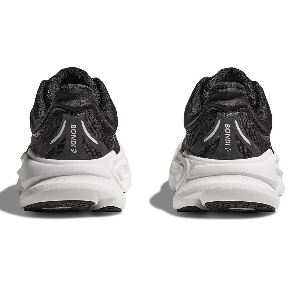 Hoka Men's Bondi 9 - BlackToe Running#colour_black-white