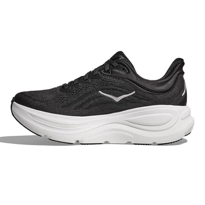 Hoka Men's Bondi 9 - BlackToe Running#colour_black-white