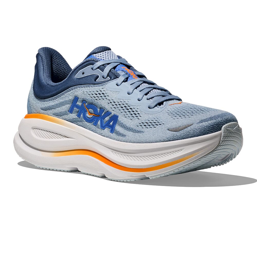 Hoka Men's Bondi 9 - BlackToe Running#colour_drizzle-downpour