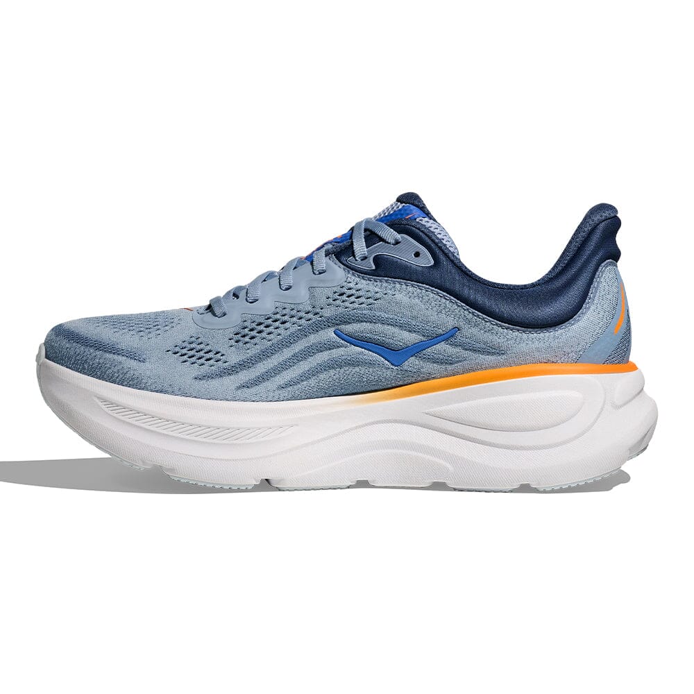 Hoka Men's Bondi 9 - BlackToe Running#colour_drizzle-downpour