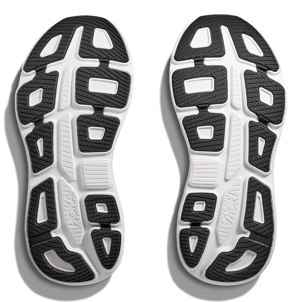 Hoka Women's Bondi 9 - BlackToe Running#colour_black-white