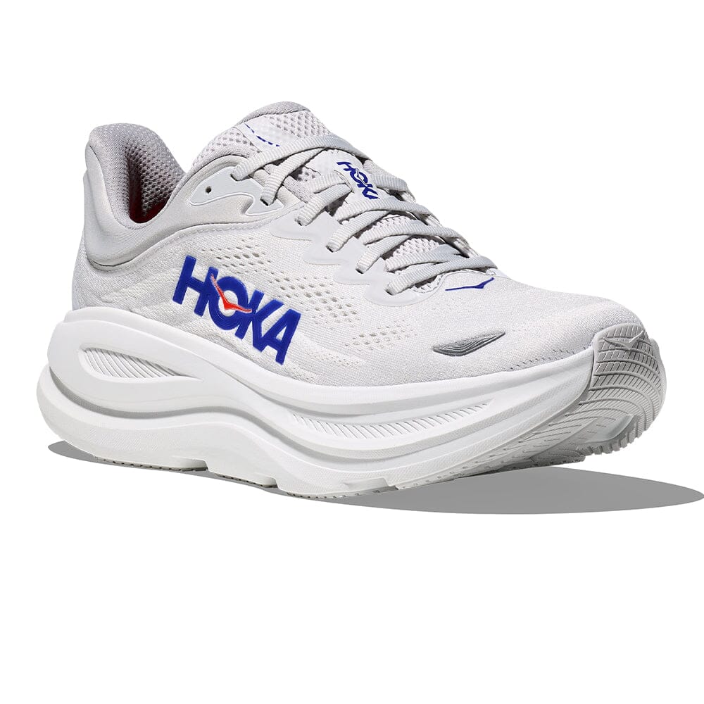 Hoka Men's Bondi 9 - Wide - BlackToe Running#colour_cosmic-grey-ultramarine