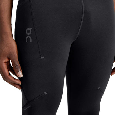 On Men's Performance Tights - BlackToe Running#colour_black