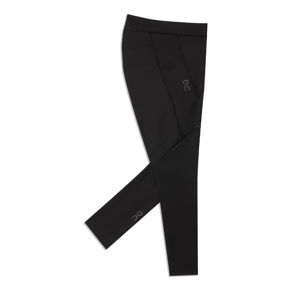 On Men's Performance Tights - BlackToe Running#colour_black