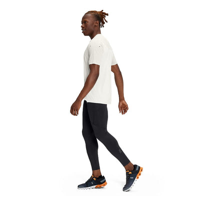 On Men's Performance Tights - BlackToe Running#colour_black